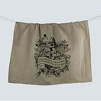Alice Flamingo Birds of a Feather Wonderland Flour Sack Towel Alice Flamingo Birds of a Feather Wonderland Flour Sack Towel